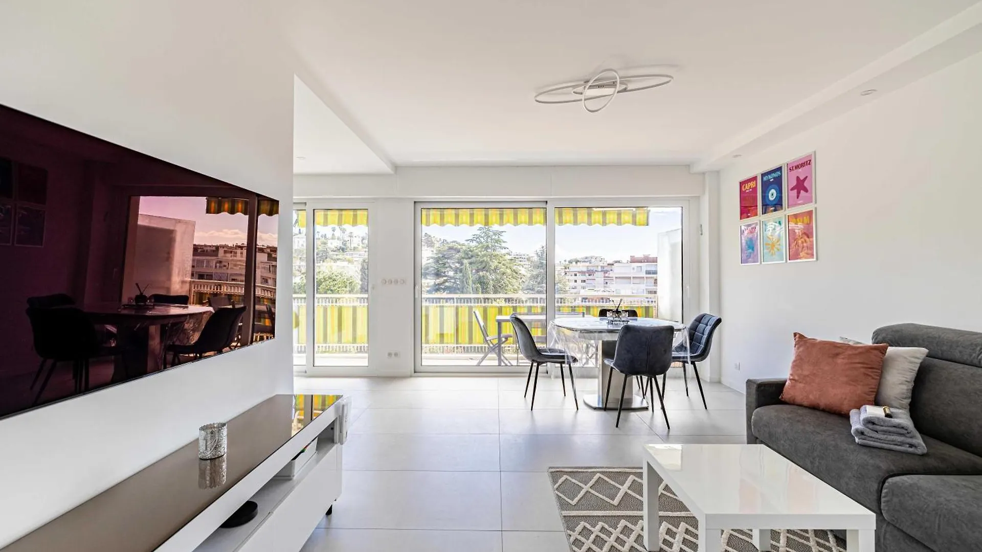 Apartment Elegance And Serenity With Terrace, View & A-C Cannes